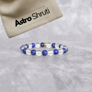 LapisLazuli and Clear Quartz-Self confidence and Focus